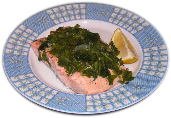 �oso� norweski w pietruszce